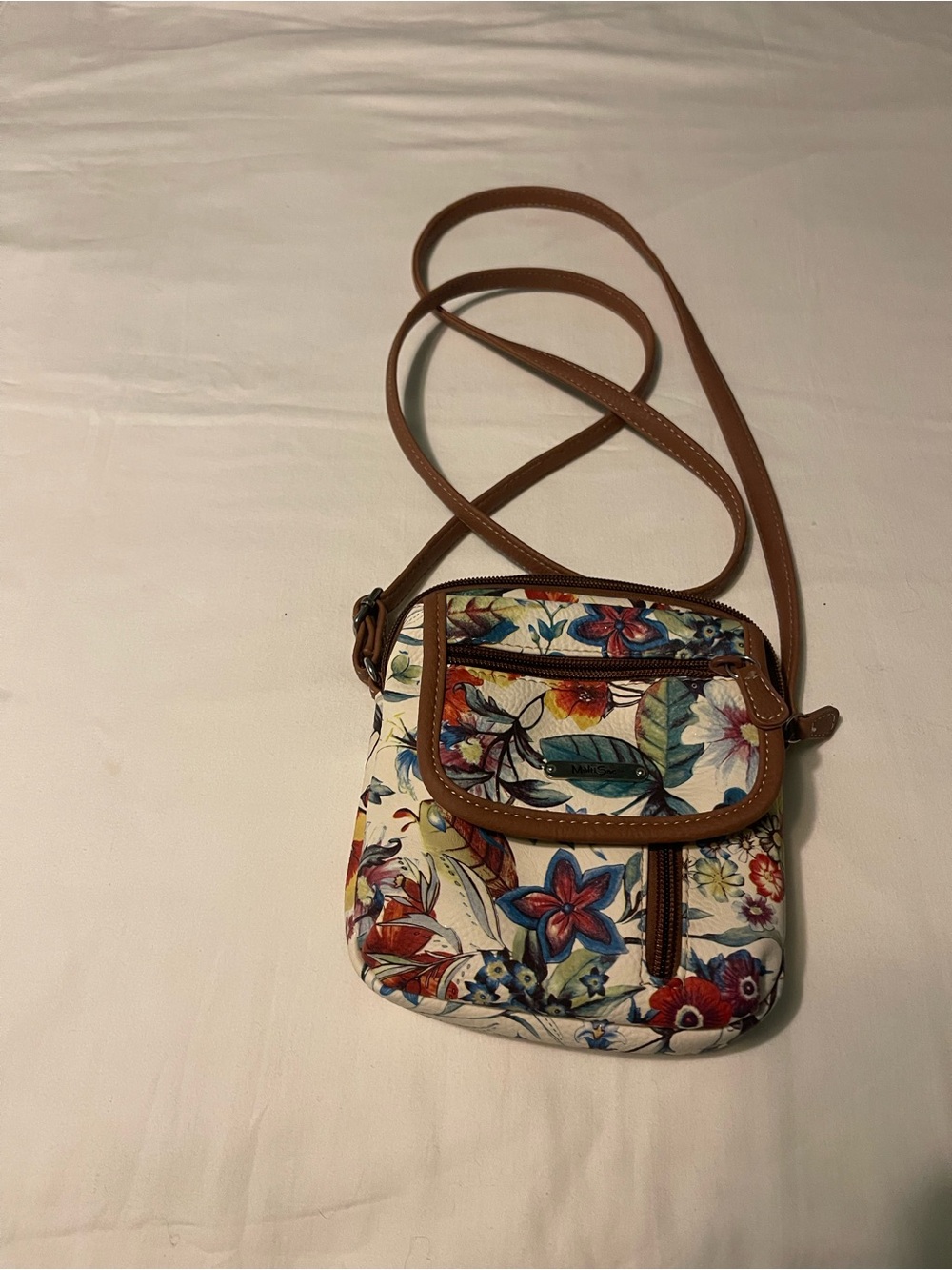 MultiSac Everest Floral Crossbody Bag